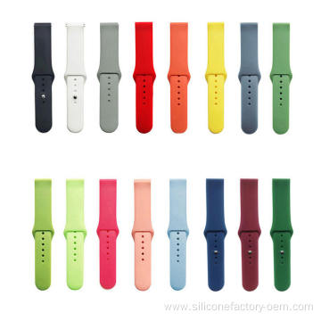 Factory Customized Smart Watch Silicone Strap